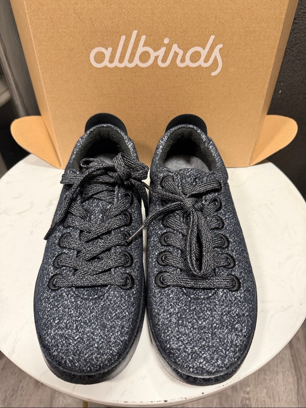Allbirds Wool Piper Raven Sneakers . New in Box . Sz 8